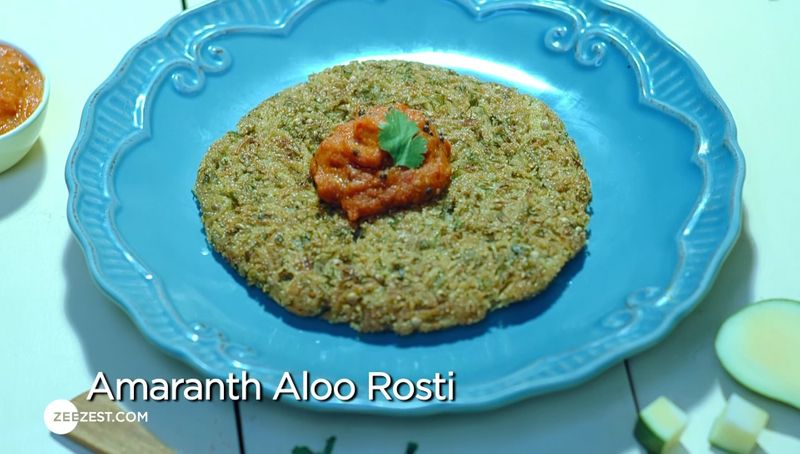 Amaranth Aloo Rosti